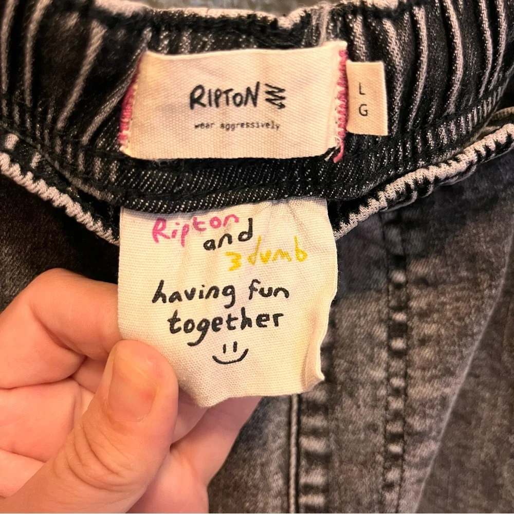 RIPTON X 3DUMB TROUSERS ENGLISH BREAKFAST Size Large - Picture 7 of 12